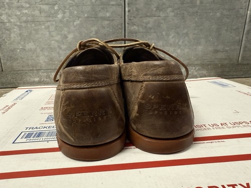 Sperry Herren Authentisch Original 2-Loch Bootsschuh Größe 12 in Braun - Bild 5 von 9