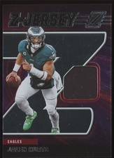 Jalen Hurts #ZJ13 2024 Panini Zenith Z Jersey Philadelphia Eagles Patch Relic