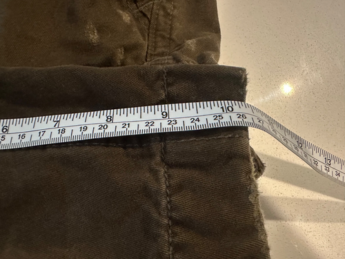 Abercrombie & Fitch Pantalones Cortos Carga Para Hombre 30/32 Marrón Algodón De Colección Y2K Pesado Raro - Imagen 22 de 22