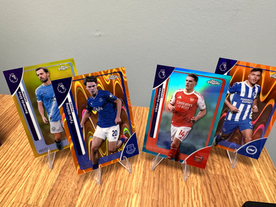 2025-26 Topps Chrome Premier League Numbered Refractor Pick Your