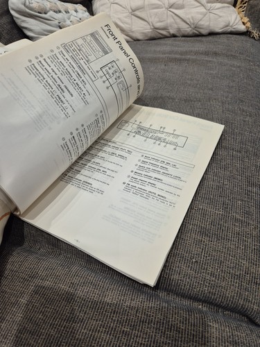 Technics SC-CH7 Orginal Operating Instructions, Manual, Book - Picture 6 of 9