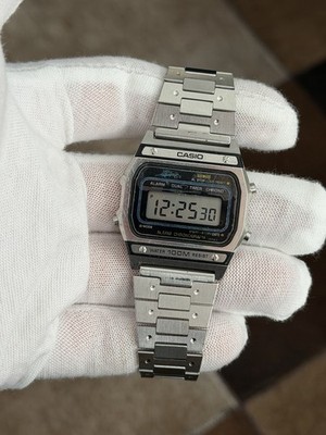 Rare Vintage Casio Marlin WS-730 Alarm Chronograph Digital Sports Watch JDM 80s