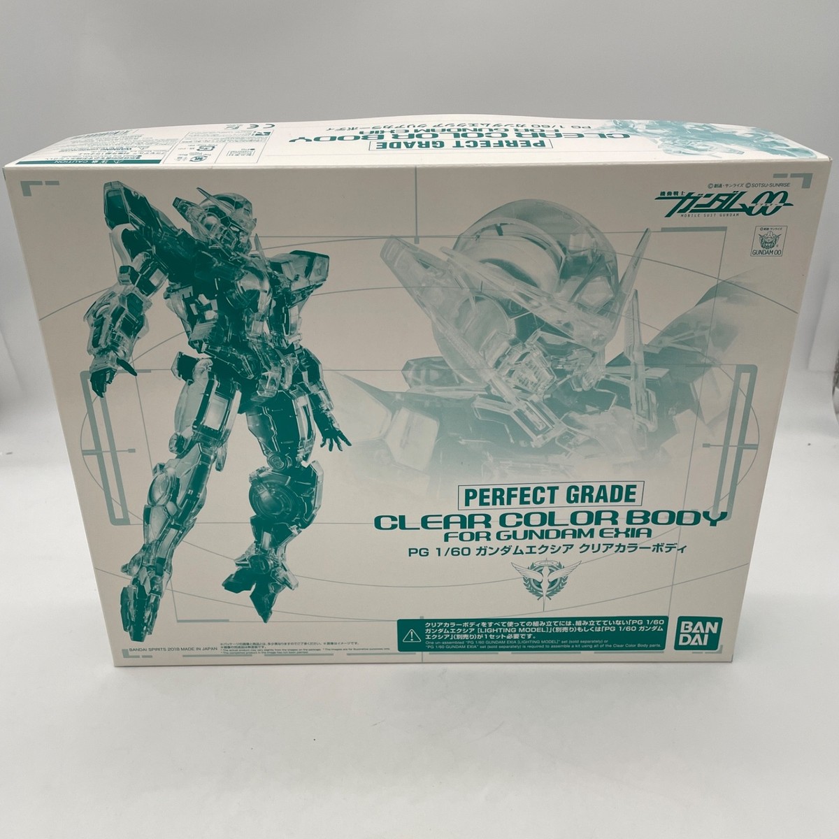 1/60 PG GN-001 Clear color body for Gundam Exia Model Kit Mobile