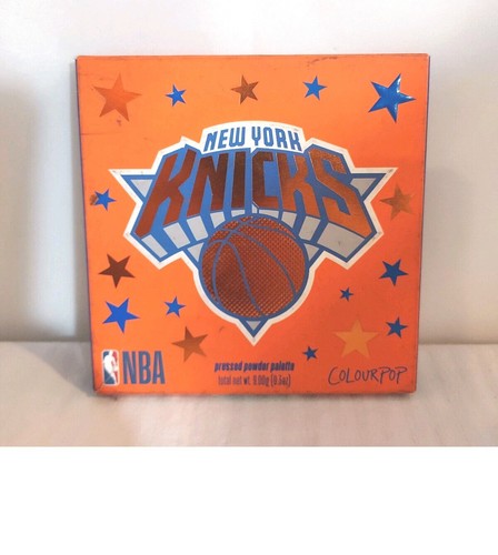 new york knicks NBA colourpop pressed powder palette eyeshadow - preowned - Picture 2 of 3