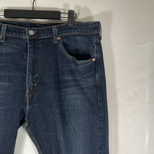Levis 505 Jeans Mens 38x30 Blue Denim Pants - Picture 2 of 12