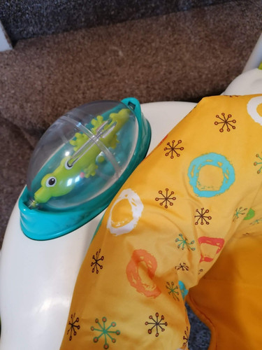 Fisher price jumperoo Sunny Days rainforest bouncer baby toy activity jumping - Picture 6 of 10