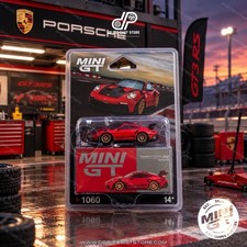 Mini GT #1060 Porsche 911 GT3 RS Weissach Package Guards Red 1:64