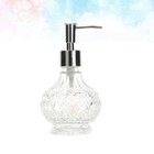  Glass Subpackaging Container Portable Travel Dispenser Bottle Bathroom Pump