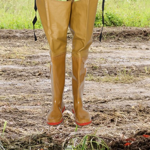 Waterproof Waders Men and Women Fishing Hip Boots Multipurpose Rain - Picture 11 of 12