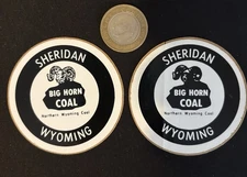 Vintage Mining Decals Big Horn Coal Sheridan Wyoming Lot Of 2