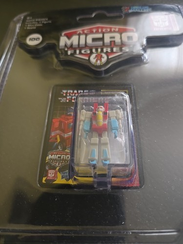 Transformers Optimus Prime and Starscream World's Smallest Micro Figures - Picture 3 of 6