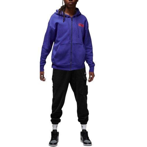Air Jordan Para Hombres XL Polar Polar Polar Joggers + MVP Sudadera con Capucha Conjunto 2 Piezas Sudadera - Imagen 3 de 13