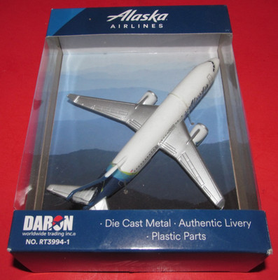 Aviao Daron Alaska Airlines S/p New Livery Rt3994-1 Escala 1/48 em Promoção na