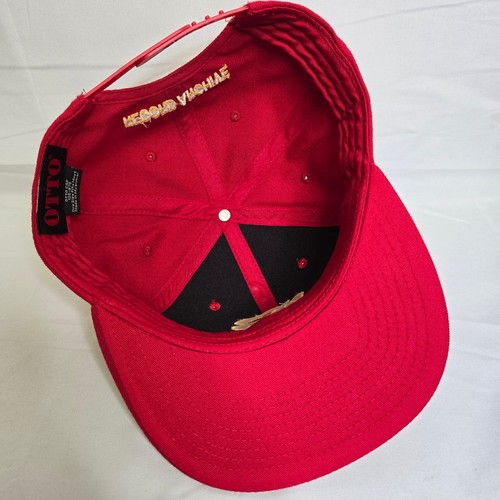Otto Flat Bill Snapback, Schallplattenarchiv, rot/gelb - Bild 6 von 8