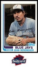 1982 Topps #437 Juan Berenguer