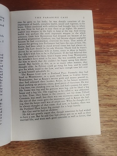 The Paradine Case by Robert Hichens 1934 Hardcover Doubleday Doran Co. - Picture 7 of 12