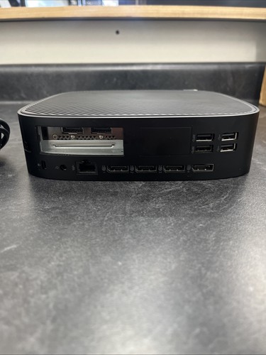 HP T740 Thin Client AMD Ryzen V1756B 128GB SSD 3.25GHz 4Y674UT And Power Supply - Picture 3 of 3