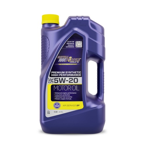 Royal Purple ROY51520, One 5W20 Multi-Grade Sae Oil 5 Quart Bottle Performance - Picture 3 of 12