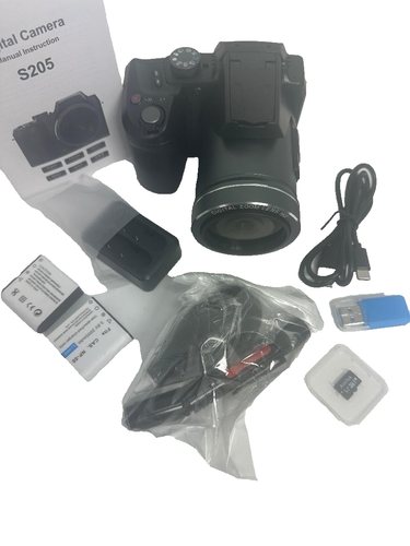 Apex S200 4K Digital Camera 50MP 18X Zoom WiFi Vlogging Camcorder – Compact & Li - Picture 2 of 9