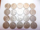 1949-1954 Franklin Half-Dollars - 90% Silver 20-Coin Roll - Silver Bullion