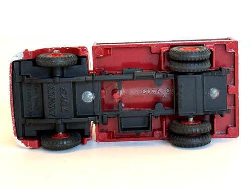 DINKY TOYS 402 BEDFORD COCA-COLA TRUCK PRESSOFUSO con scatola originale - quasi come nuovo! - Foto 10 di 24