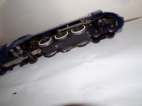 Original Vintage American Flyer S Gauge 350 Royal Blue Steam EXCEPTIONALLY CLEAN - Picture 9 of 15