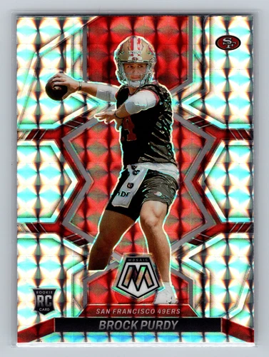 2022 Mosaic Brock Purdy #367 Silver Mosaic 49ers