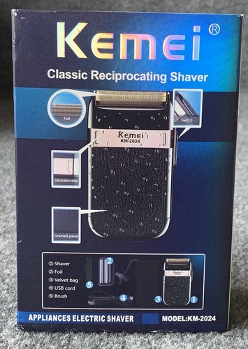 Men's USB Electric Shaver Trimmer Razor Rechargeable Hair Beard Shaving Machine - Picture 2 of 4