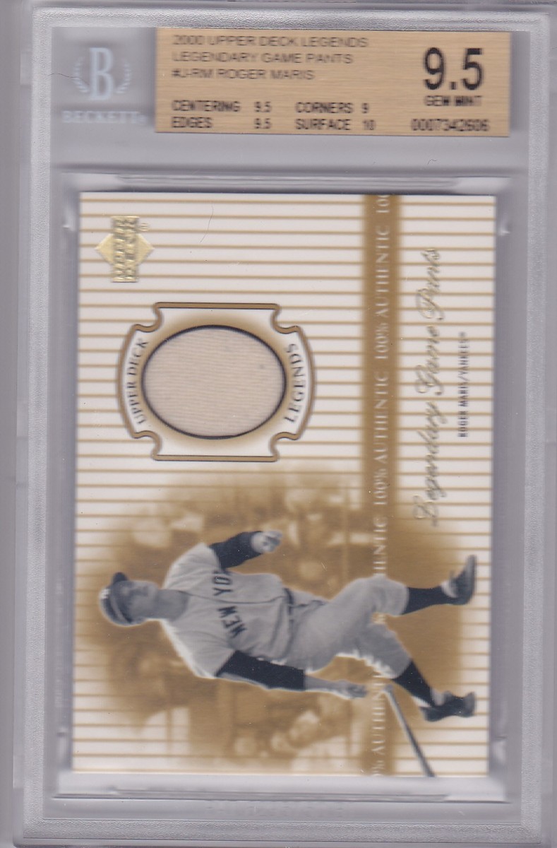 2000 UD YANKEES LEGENDS メモラビリア3枚組 2000 UD YANKEES LEGENDS メモラビリア3枚組 2000 UD YANKEES