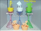 DISNEY TOY STORY BUZZ WOODY REX THEME PARTY CUPCAKE WRAPPERS x12