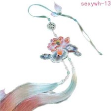 Chinese Hanfu Embroidery Lotus Pearl Waist Hanging Ornaments Hanfu Belt Waist-