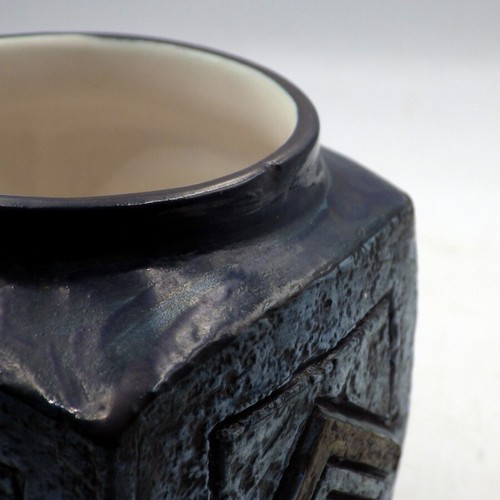 TROIKA POTTERY 1970s Penny Black MARMALADE JAR - Picture 4 of 11