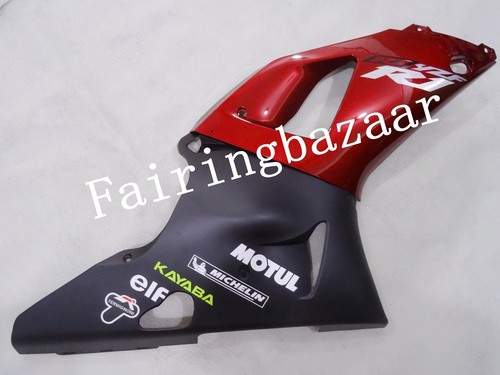 Fit for YZF R1 1998 1999 Candy Red Matte Black ABS Injection Mold Fairing Kit - Picture 4 of 8