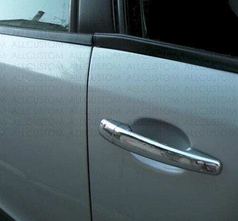 CACHES COUVRES POIGNEES DE PORTES CHROME pour CITROEN C4 COUPE 2004-2010 VTS VTR - Foto 2 di 3