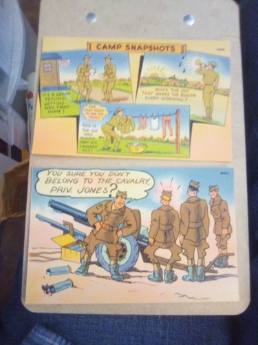 Juego de 10 postales de la Segunda Guerra Mundial de Camp Davis Holly Ridge N.C. - Imagen 4 de 7