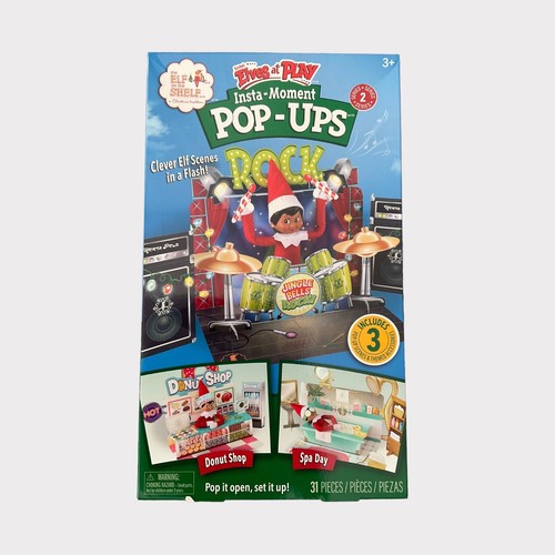 Elf On The Shelf Girl Dark Tone Doll Elf Pets Arctic Fox Activity Book Pop Ups - Bild 7 von 16