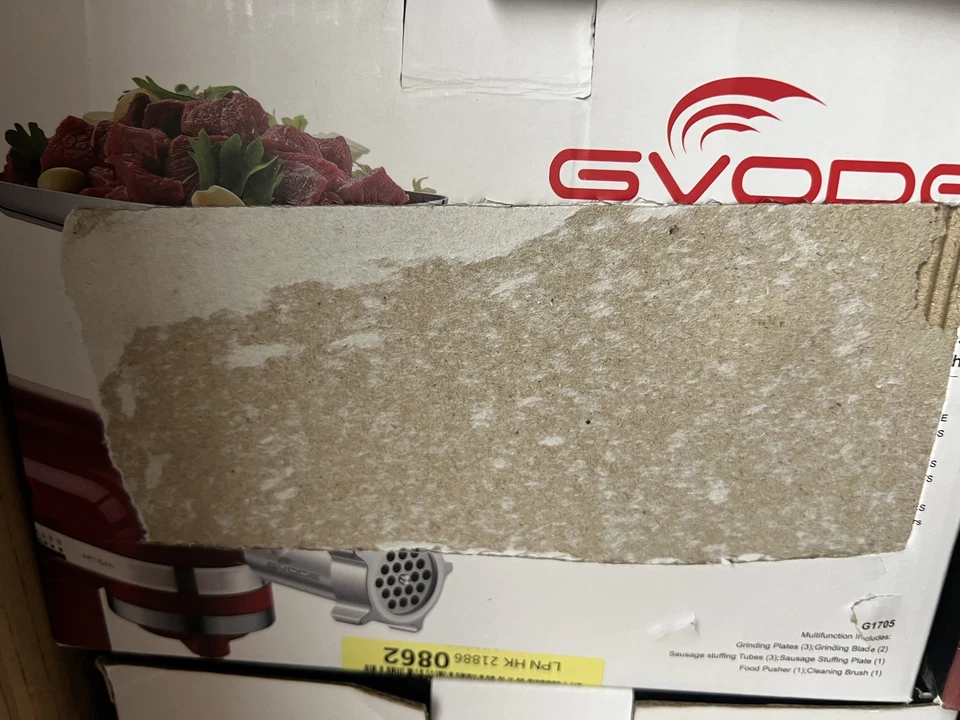 GVODE Fleischwolf Aufsatz für Kitchenaid Zubehör, Fleischwolf & Slicer Shredder  - Bild 4 von 4