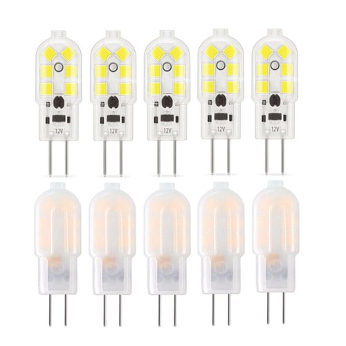 LED G4 2W = 20W SMD Capsule Light Bulb 12V Corn Lamp Replace Eco Halogen Bulbs