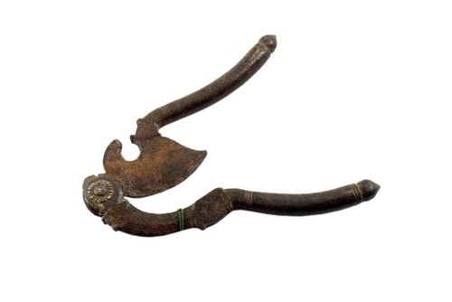 Antique Unique Shape Hand Crafted Betel Nut Cutter With Bottle Opener. i12-41 - Picture 3 of 10