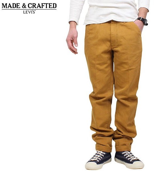 Levis Made & Crafted kaki marron beige tan Pantalon Chino braguette zippée W29 L33 £ 170 nouveau Levis Made & Crafted kaki marron beige braguette tan Pantalon Chino braguette beige zippée W29 L33 £ 170 nouveau 20951e
