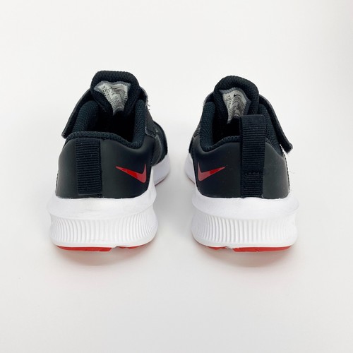 Nike Downshifter Negro Rojo Niños Niños Tenis Zapatos CZ3959-005 Talla 11C - Imagen 4 de 7