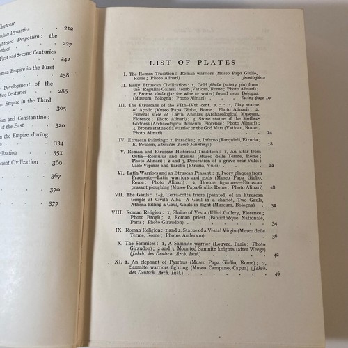 History of the Ancient World, Volume II Rome, M. Rostovtzeff 1928 Oxford HC - Imagen 12 de 24