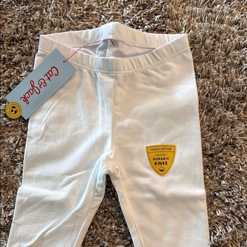 Cat & Jack baby girl white leggings -18 min - Picture 2 of 4