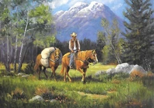 Leanin' Tree #BD19364 Spring in he Rockies 10 Blank Note Cards w/Envelopes NOS