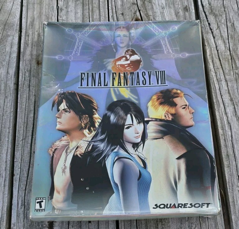 Final Fantasy VIII / 8 Squaresoft Windows PC Holofoil Big Final Fantasy VIII / 8 Squaresoft Windows PC Holofoil Big