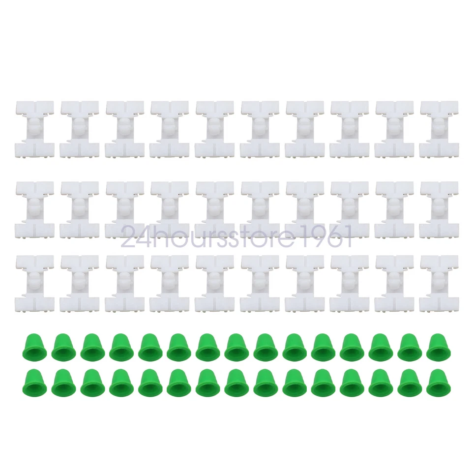 30pcs Exterior Door Fender Moulding Trim Clip for BMW E36 E46 M3 51-13-1-960-054 - Изображение 3 из 4