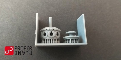 RICHTIGES FLUGZEUG PE-001 LE RHONE DREHMOTOR (FRÜHER FRANZÖSISCHER TYP) 1/32 - Bild 3 von 9