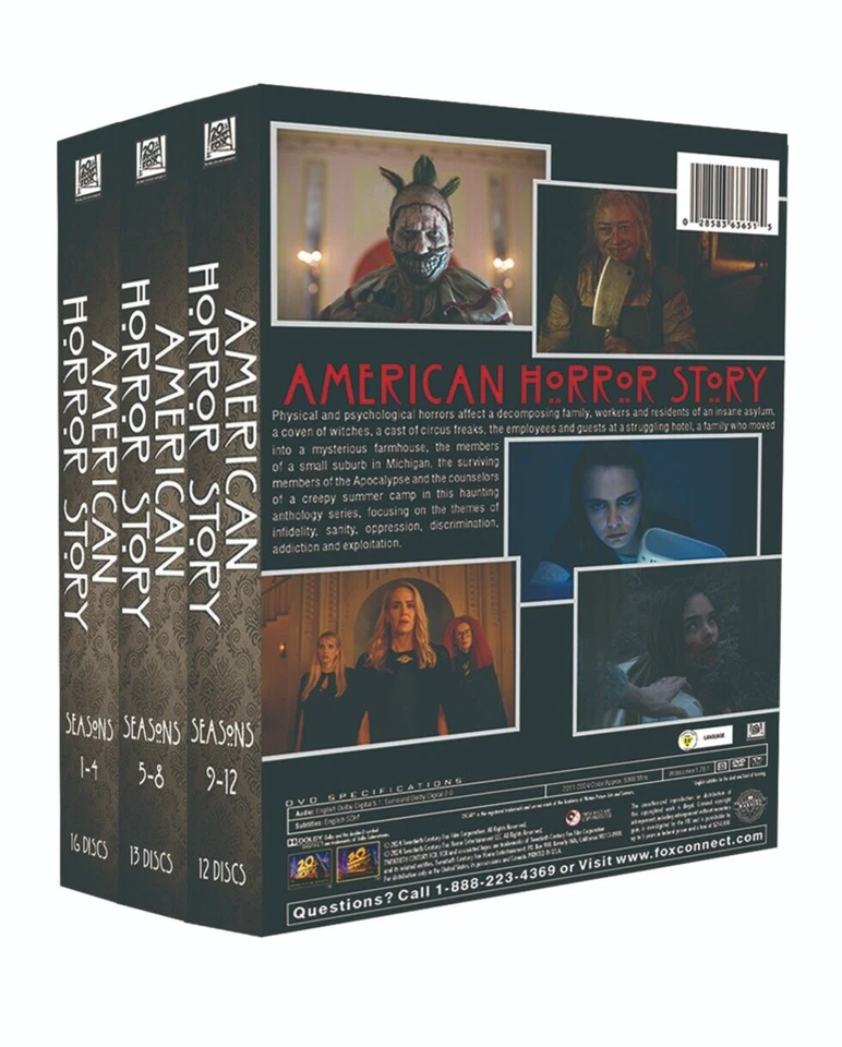 American Horror Story: Complete TV Series Seasons 1-12 (DVD 41-Discs Box Set) - Image 2 of 2