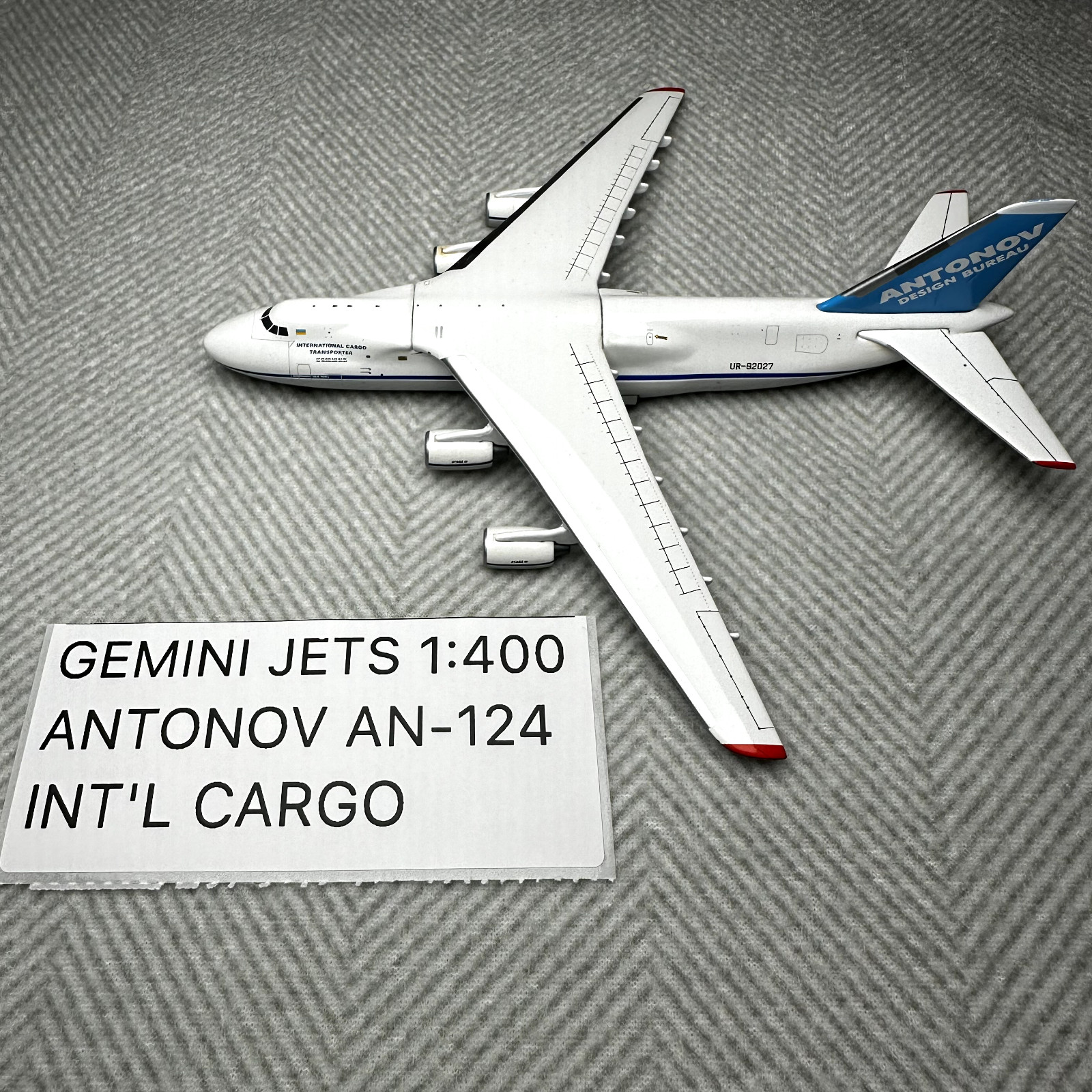 航空機・ヘリコプター 83Gemini Jets II ANTONOV AN-124 Gemini Jets G2TTF1080 Antonov AN-124 Russian Federation Air