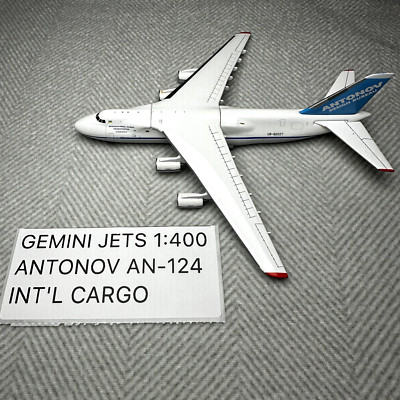 航空機・ヘリコプター 85 ANTONOV AN-124 1/400 Gemini Jets GEMINI JETS 1:400 INTERNATIONAL CARGO ANTONOV AN-124 UR